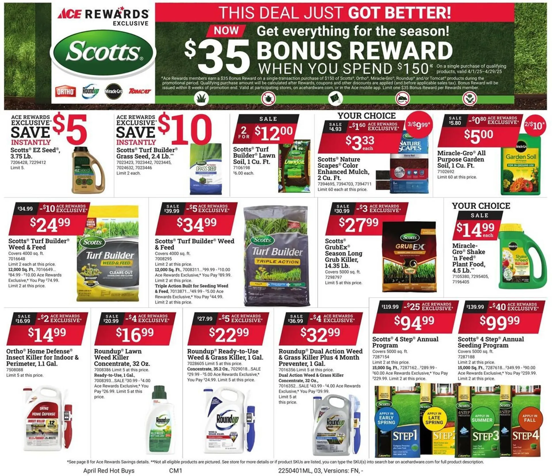 Weekly ad Ace Hardware Weekly Ad from April 1 to April 28 2025 - Page 3