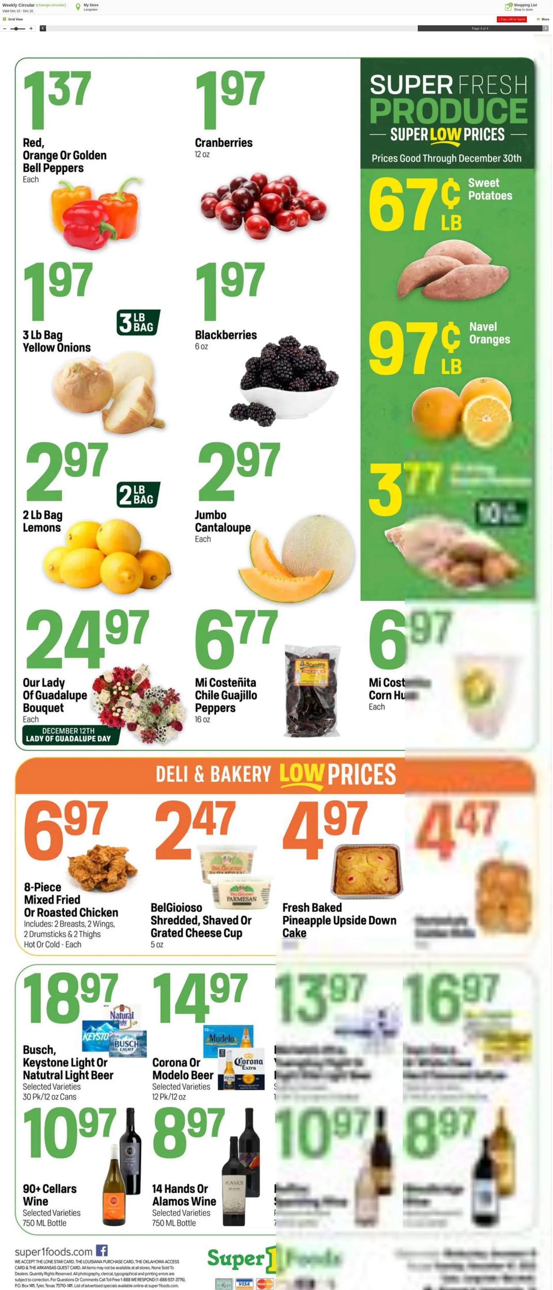 Weekly ad Super1Foods from December 17 to December 24 2025 - Page 4