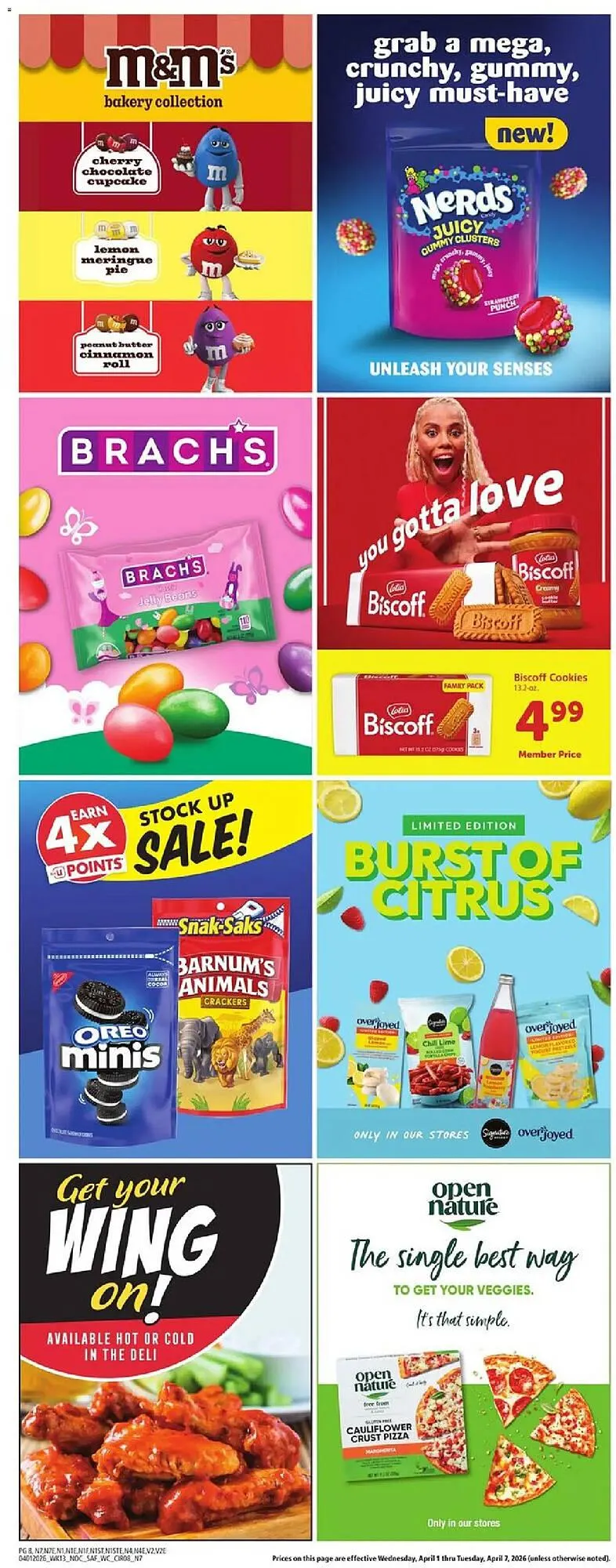 Weekly promotion Safeway weekly ad spanning from April 1 to April 8 2026 - Page 10 for Catalogue 365