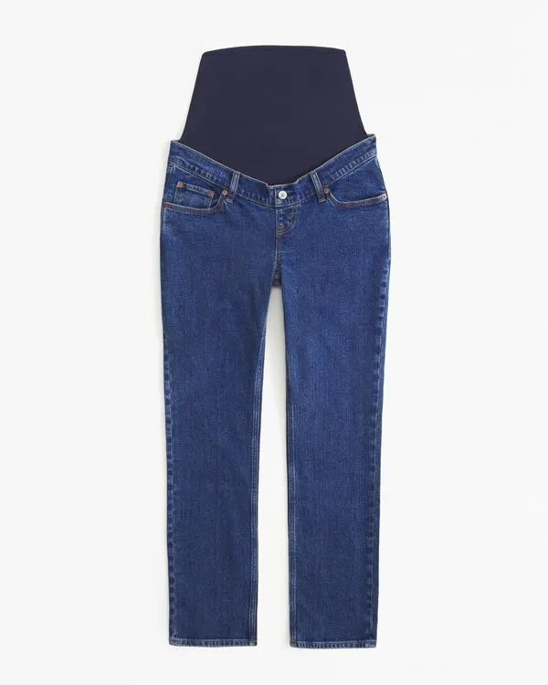 Maternity Ankle Straight Jean