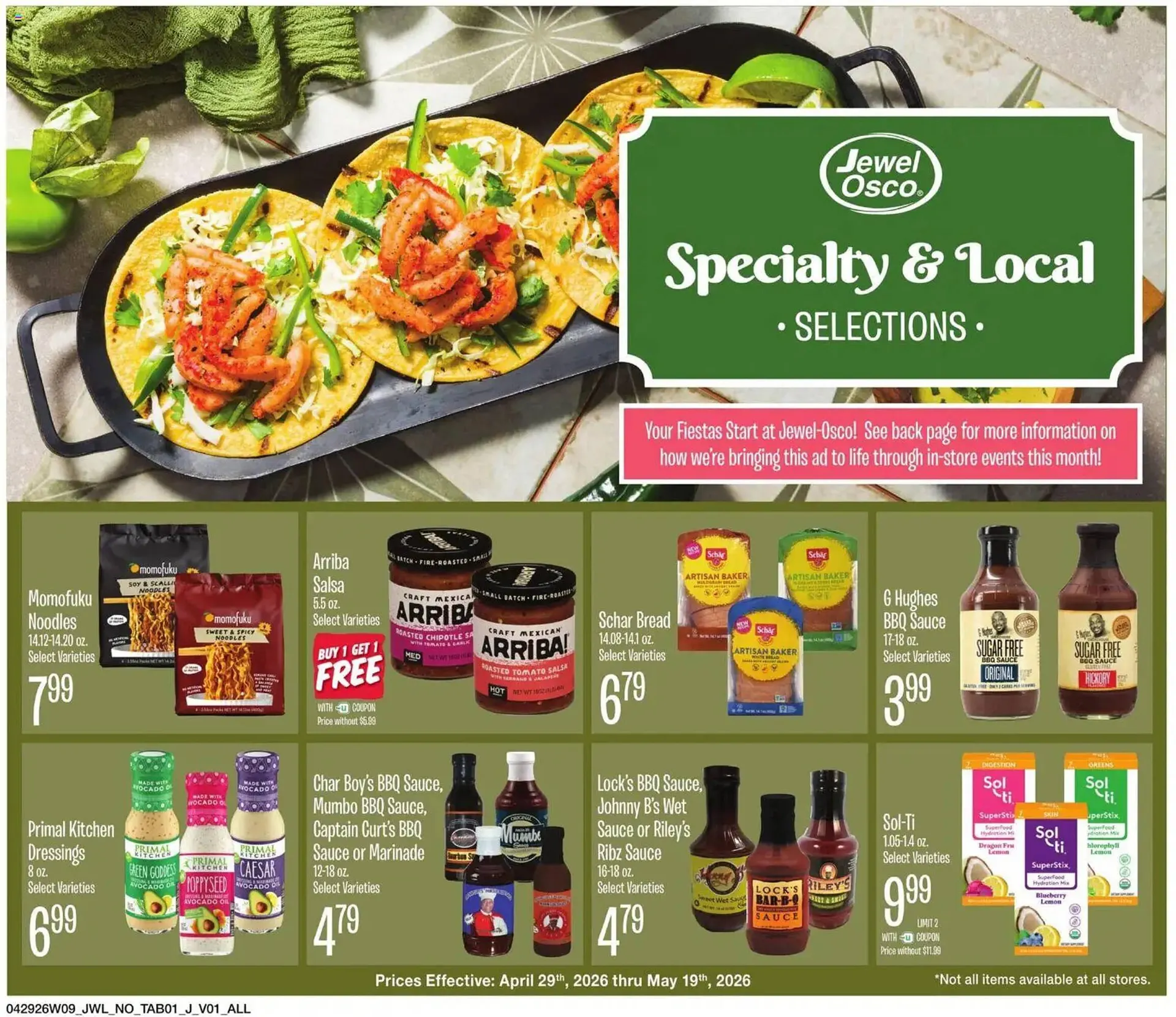 Weekly ad Jewel-Osco weekly ad from April 29 to May 20 2026 - Page 1