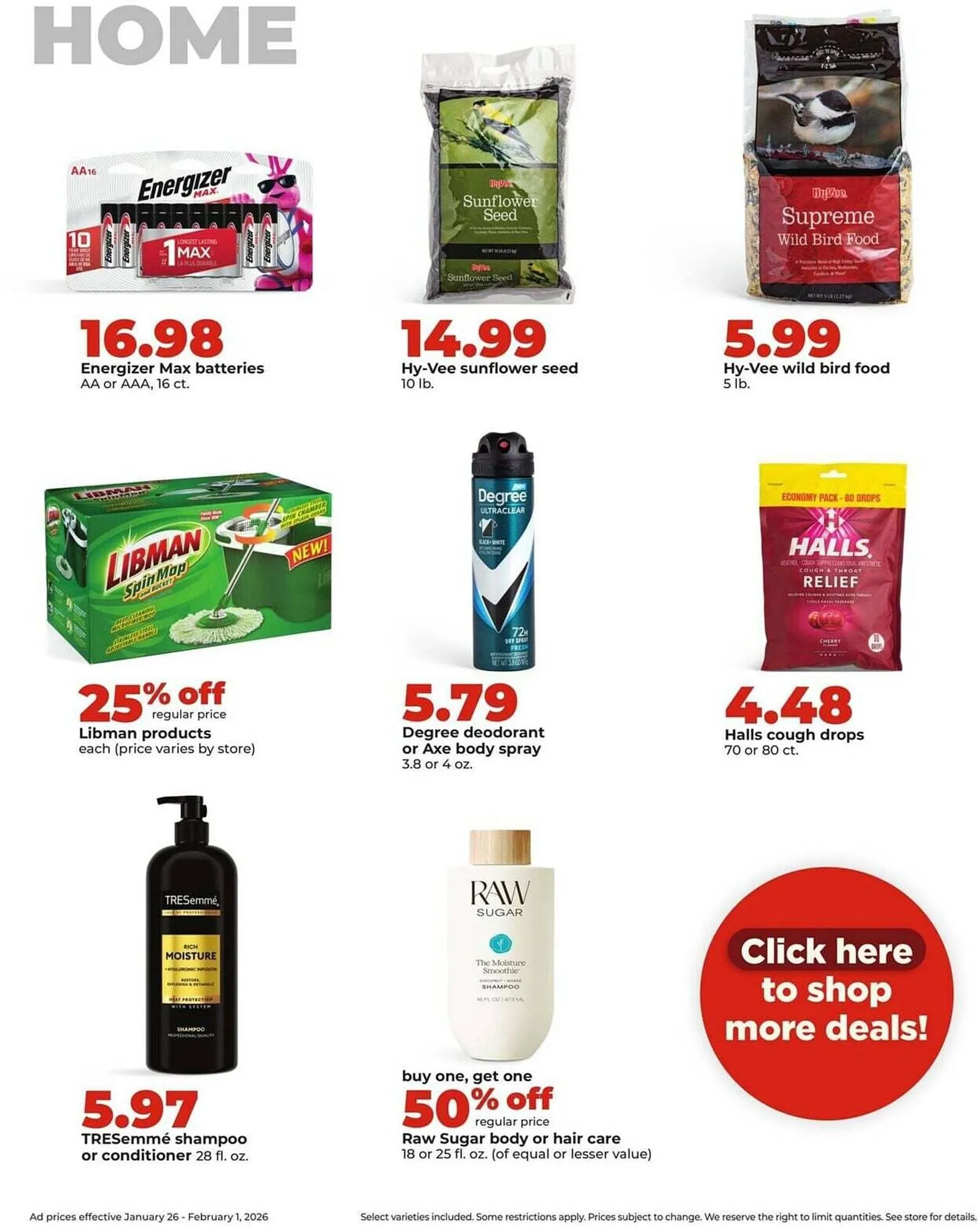 Weekly ad Hy-Vee weekly ad from January 26 to February 1 2026 - Page 33