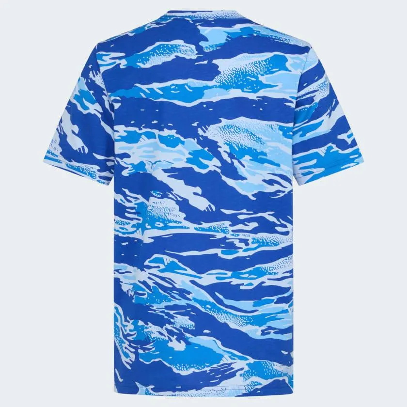 Short Sleeve Tiger Camo-Print Tee