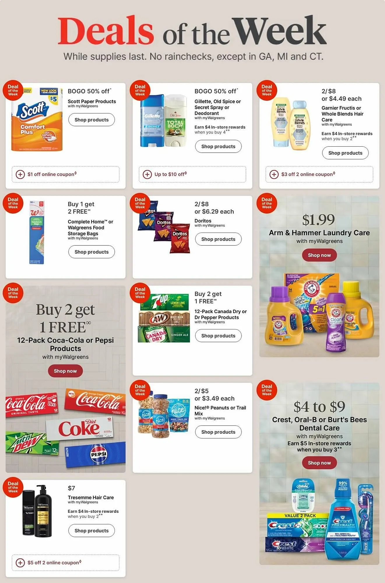 Weekly ad Walgreens Weekly Ad from May 12 to May 21 2025 - Page 1