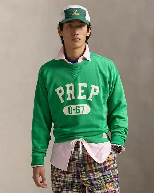 Vintage Fit Fleece Graphic Sweatshirt