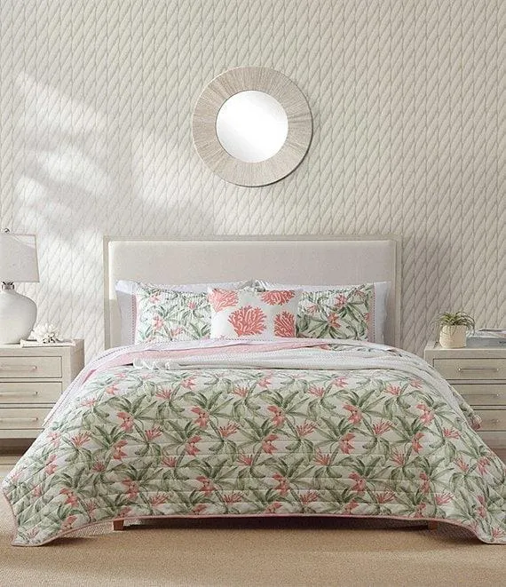 Acapulco Palms Cotton Reversible Quilt Mini Set