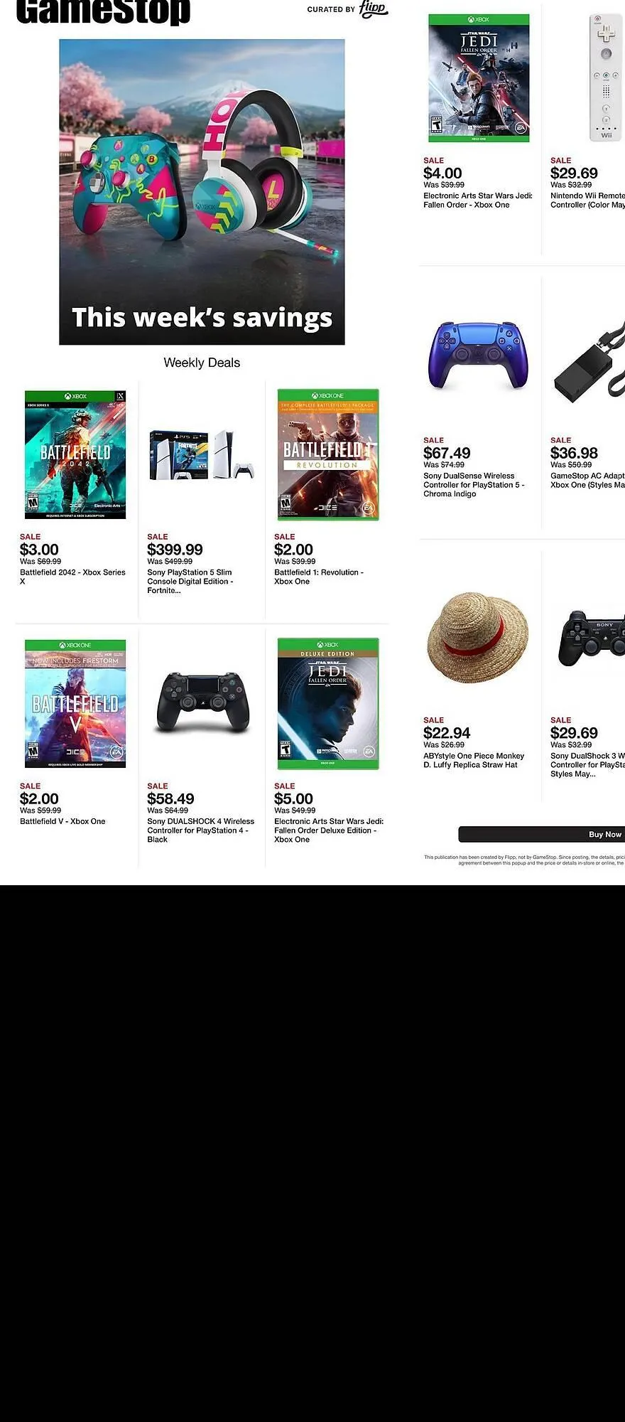 Game Stop weekly ad - 1