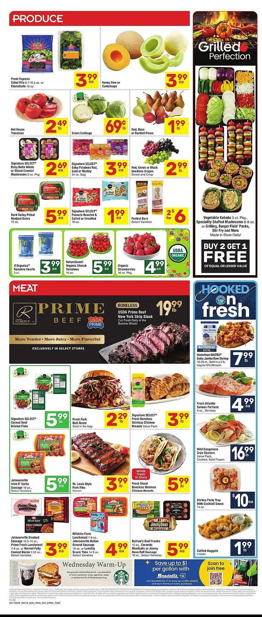 Weekly promotion Randalls weekly ad spanning from March 11 to March 17 2026 - Page 5 for Catalogue 365