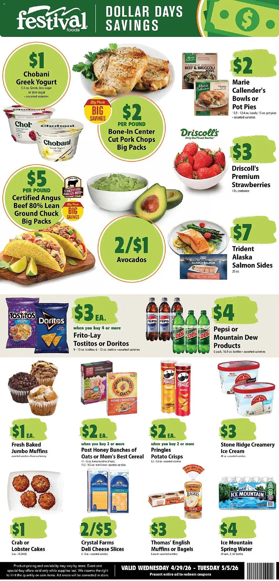 Weekly ad Festival Foods weekly ad from April 29 to May 5 2026 - Page 1