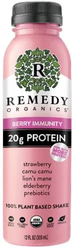 Remedy Organics™ Berry Immunity Plant-Based Protein Shake
