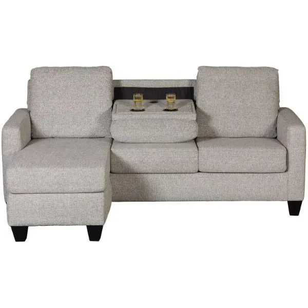 Kris Reversible Sofa Chaise with Drop Table