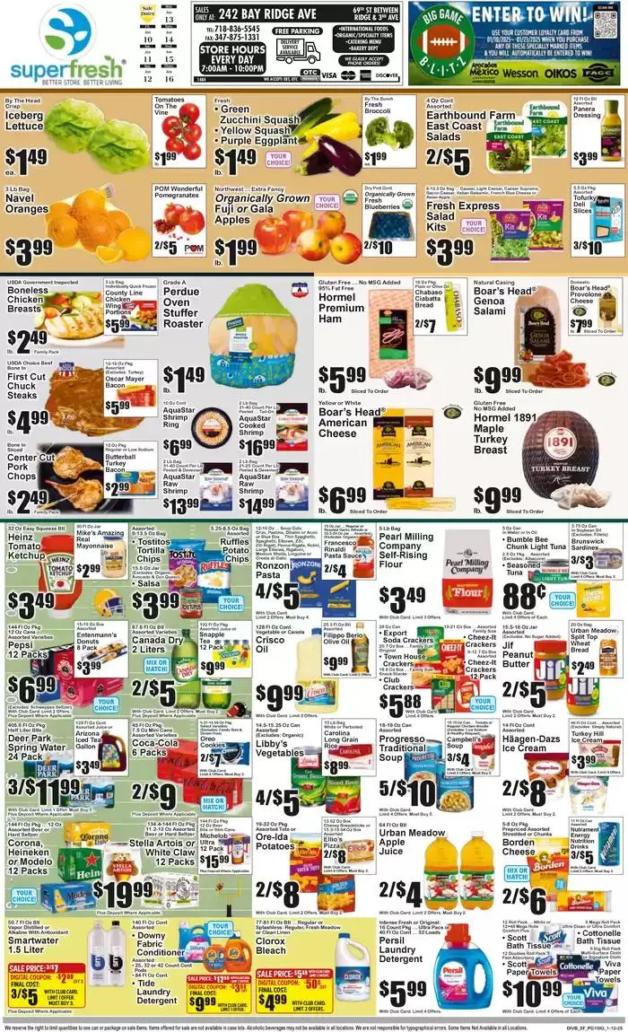 Weekly ad Super Fresh weekly ad from January 10 to January 17 2025 - Page 1