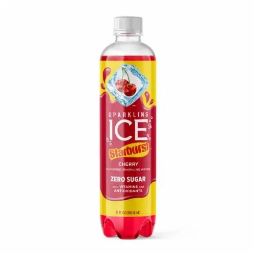 Sparkling Ice® Starburst™ Cherry Flavored Sparkling Water