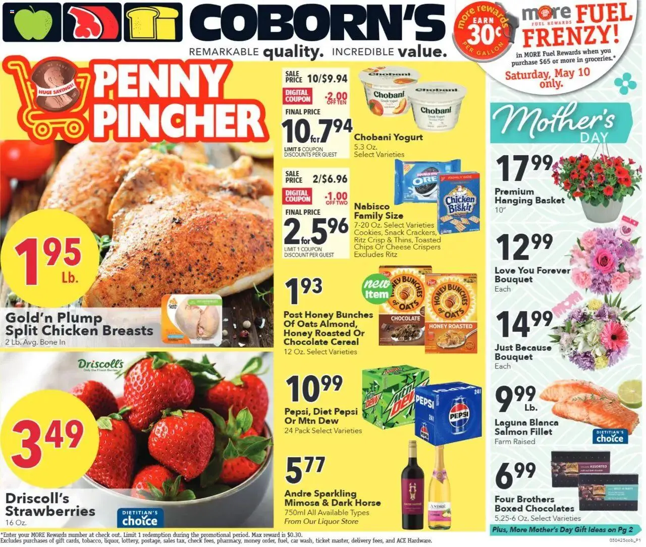 Weekly ad Coborn's Weekly Ad from May 4 to May 10 2025 - Page 1