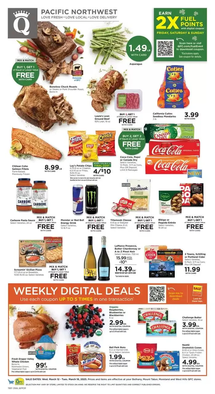 Weekly ad Discounts and promotions from March 12 to March 18 2025 - Page 1