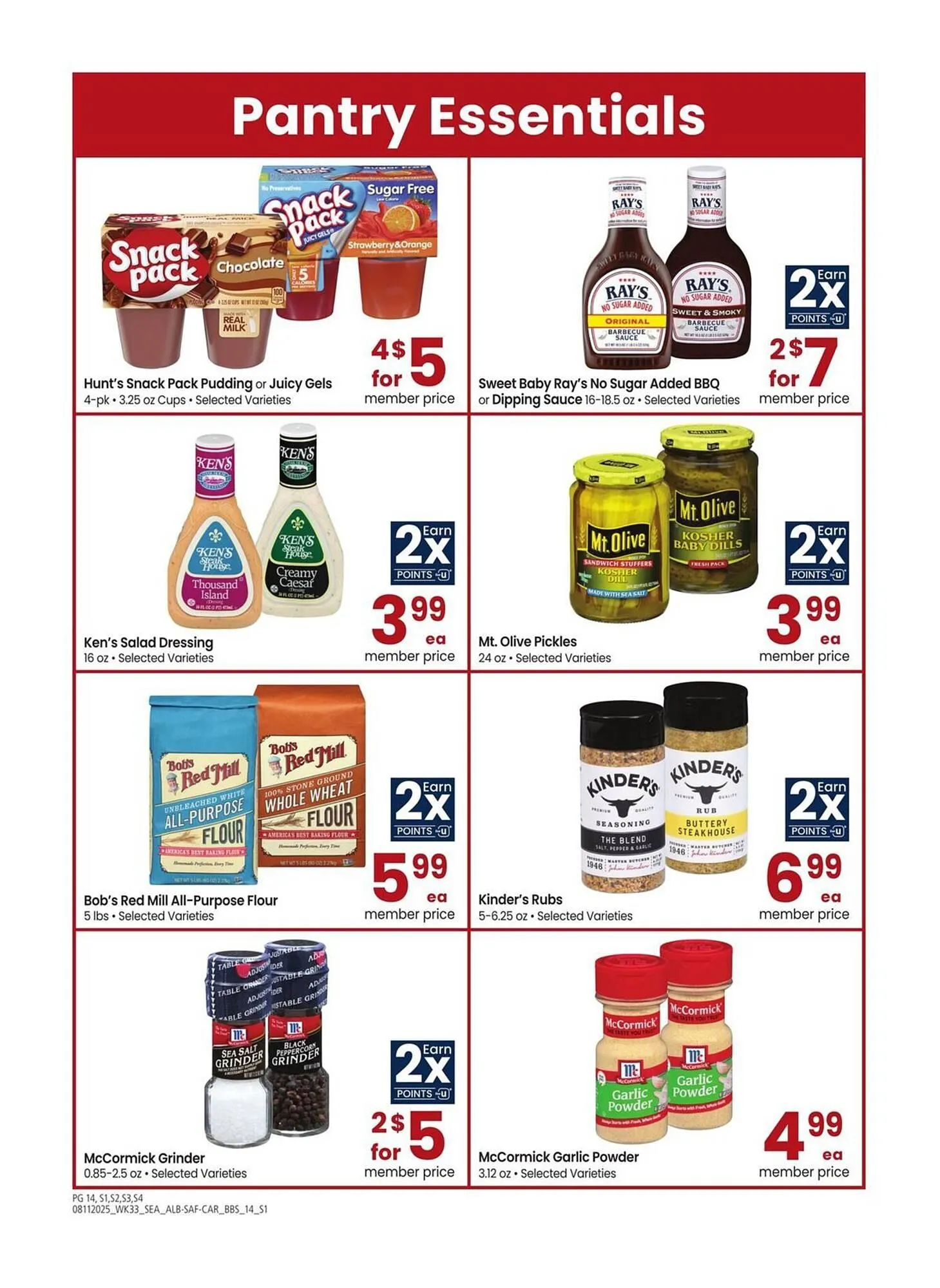 Weekly ad Albertsons Weekly Ad from August 11 to September 7 2025 - Page 14
