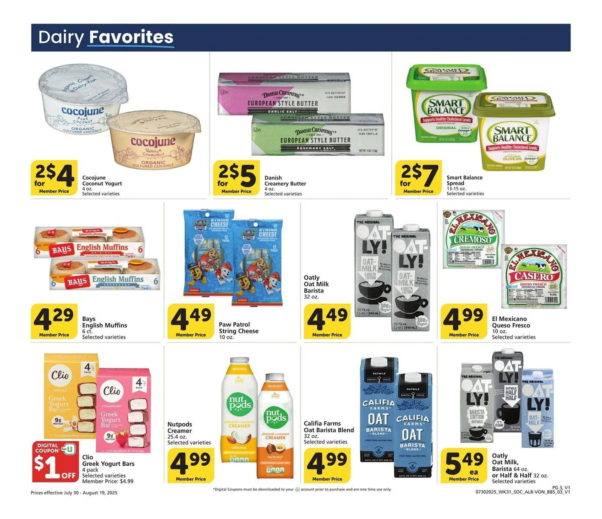 Weekly ad Albertsons Weekly Ad from July 30 to August 19 2025 - Page 3