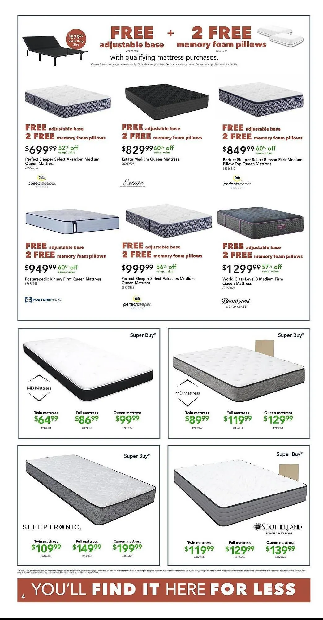 Weekly ad Nebraska Furniture Mart weekly ad from May 6 to May 12 2026 - Page 4