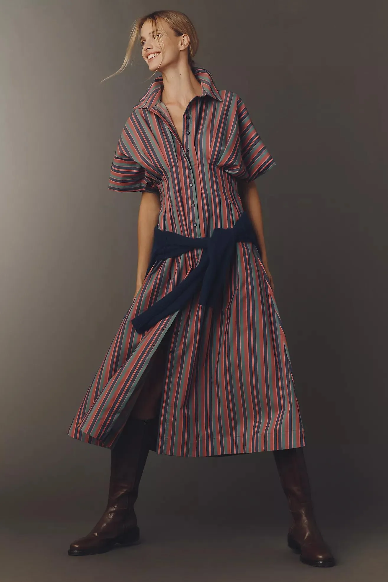The Tobie Shirt Dress by Exquise