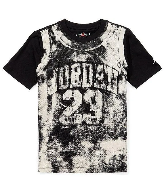 Big Boys Short Sleeve MJ MVP 23 AOP Jersey T-Shirt