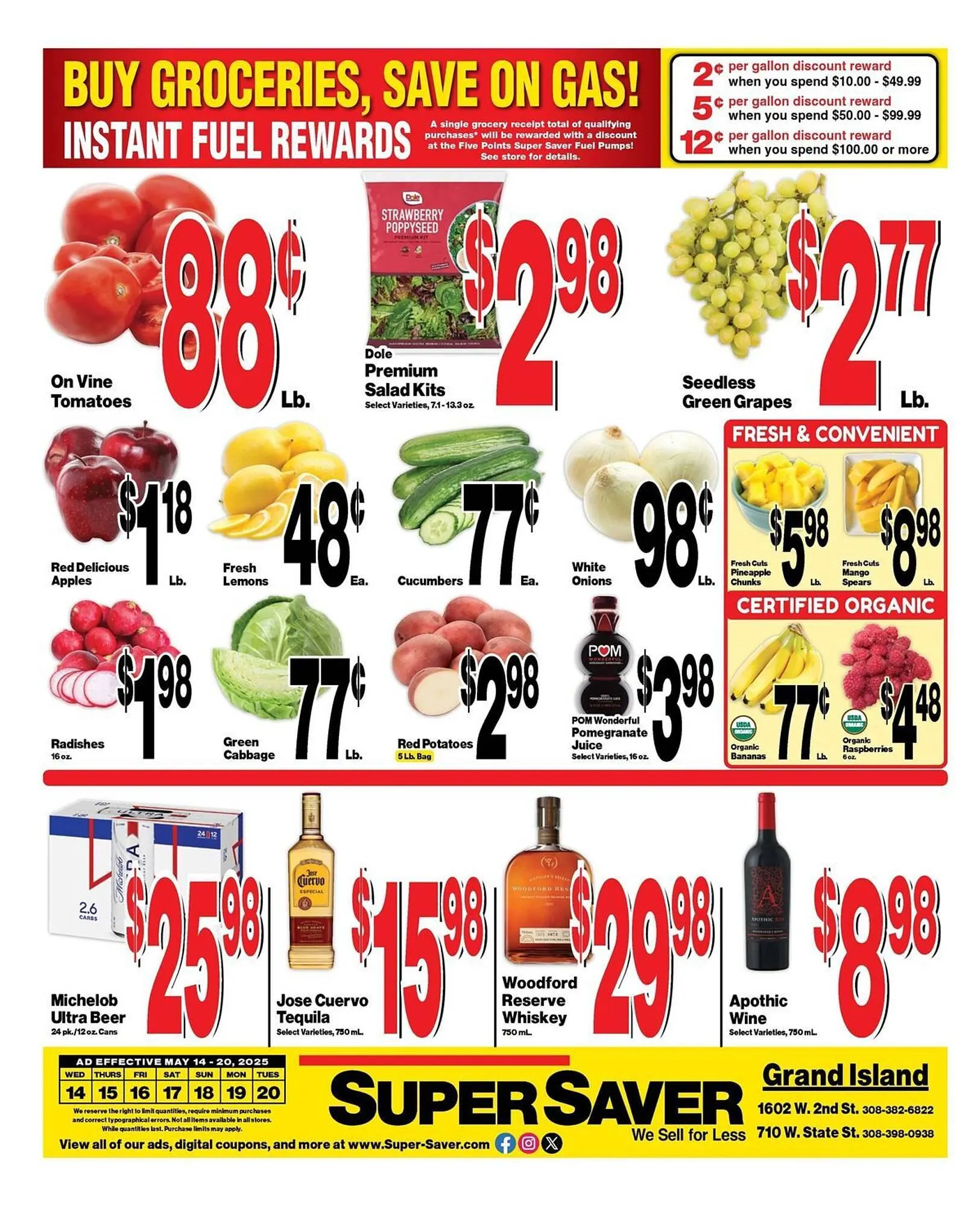 Weekly ad Super Saver Weekly Ad from May 14 to May 20 2025 - Page 4