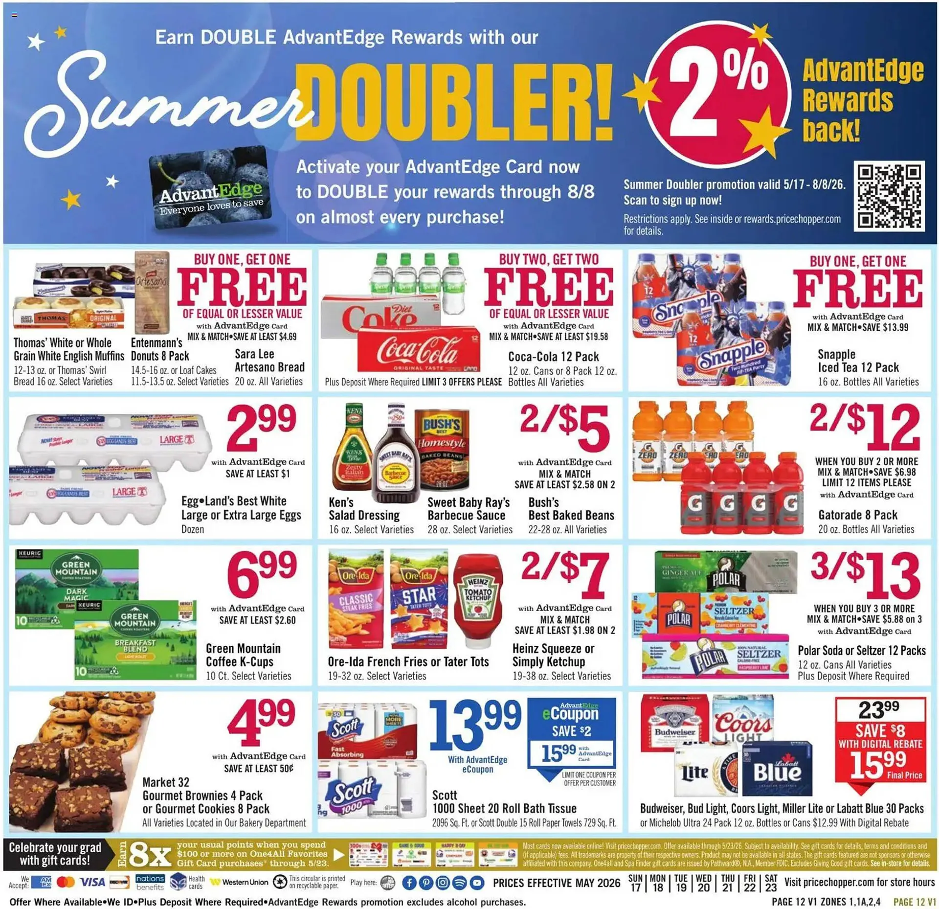 Weekly ad Price Chopper weekly ad from May 17 to May 24 2026 - Page 12