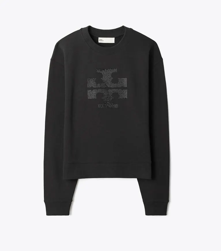 CRYSTAL LOGO SWEATSHIRT