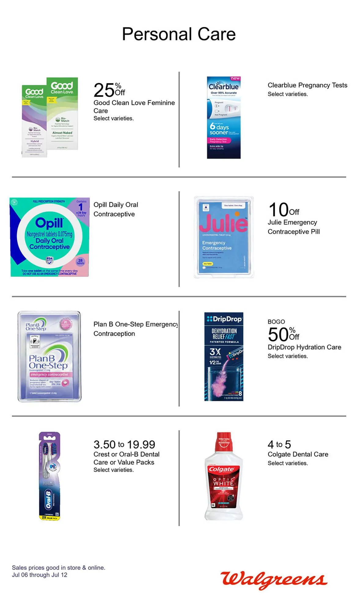 Weekly ad Walgreens Weekly Ad from July 6 to July 12 2025 - Page 21