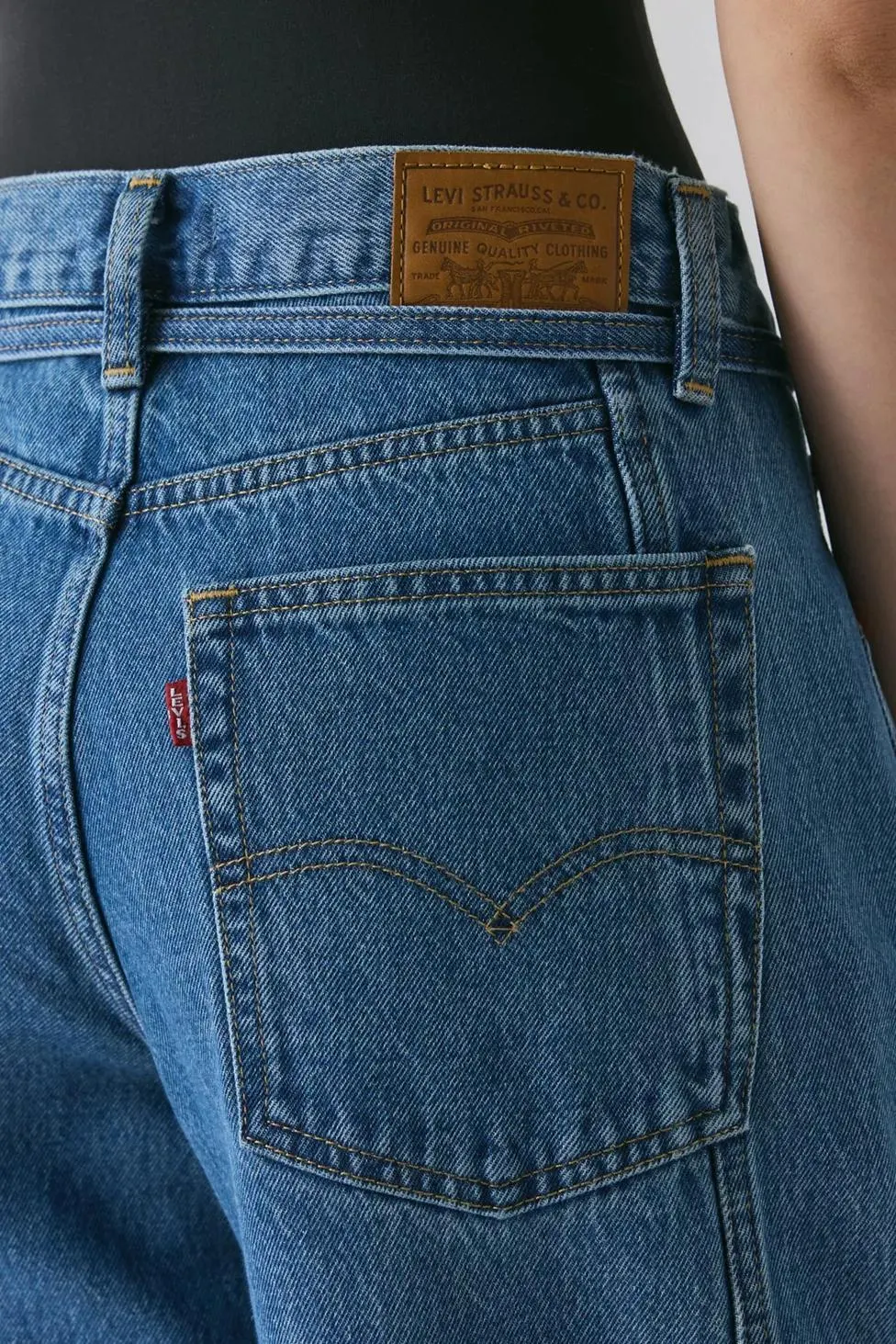 Levi's® XL Seamed Straight Tie Waist Jean