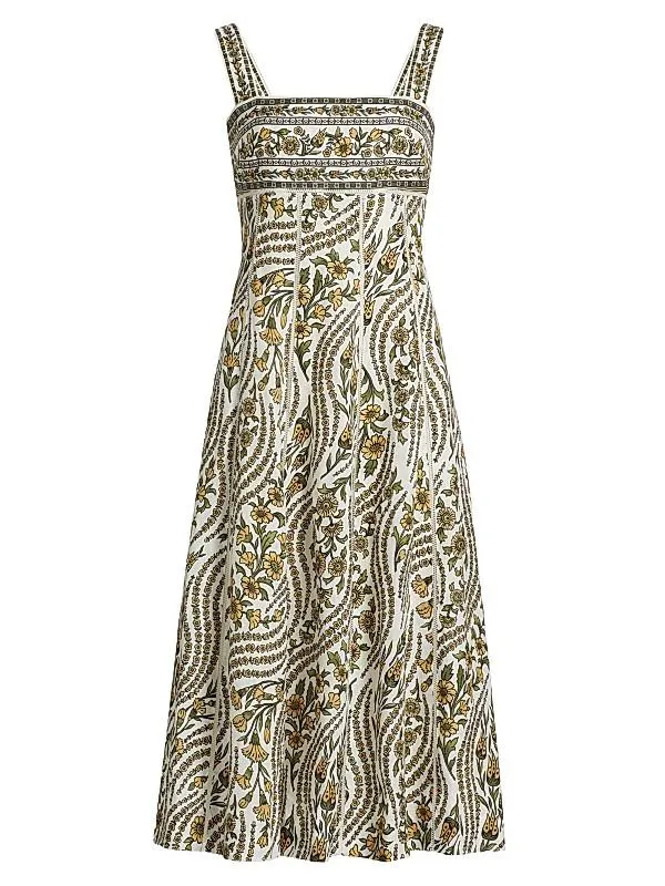 Rye Floral Linen Dress