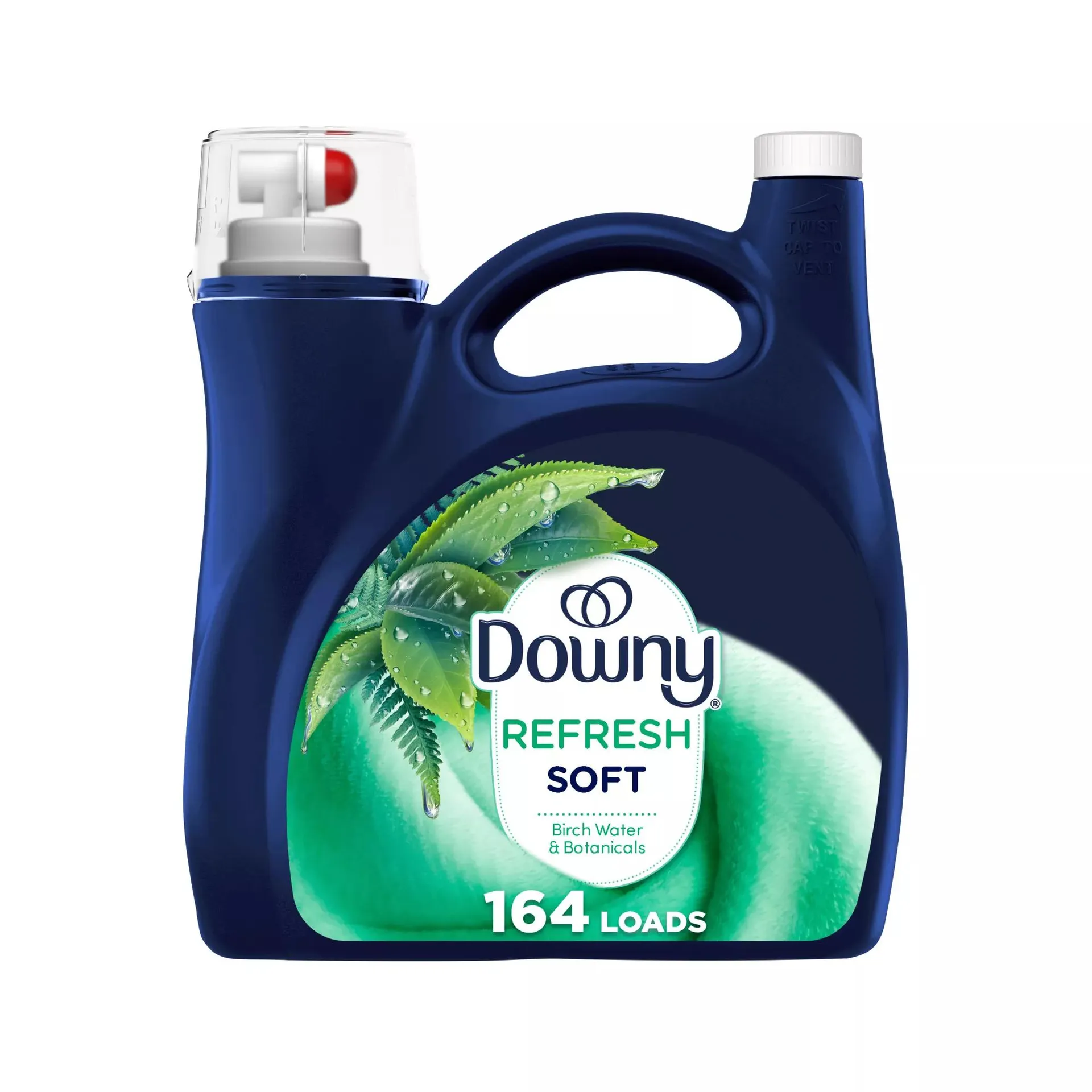 Downy Ultra Soft REFRESH Fabric Softener Liquid, 164 loads/111 oz. - Birch Water and Botanicals