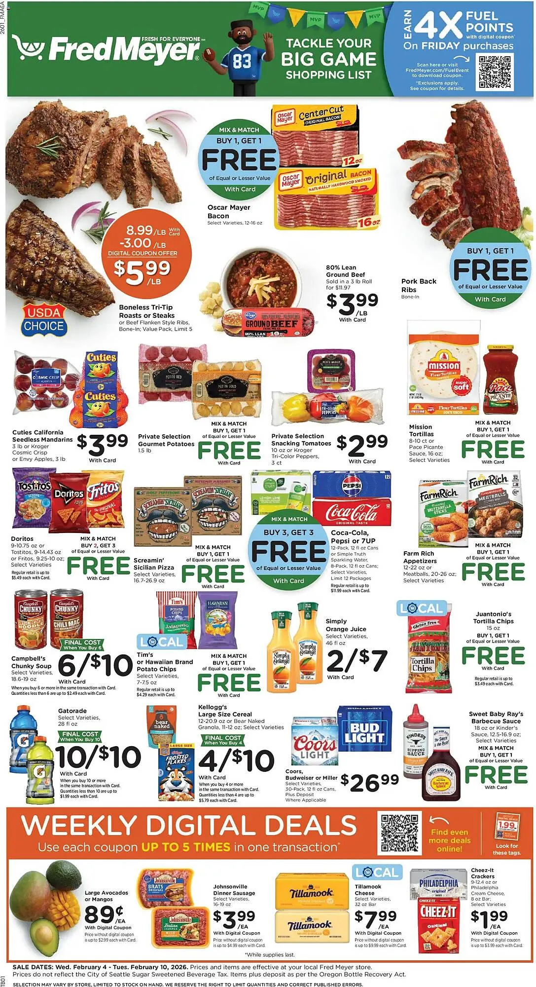Fred Meyer weekly ad - 1