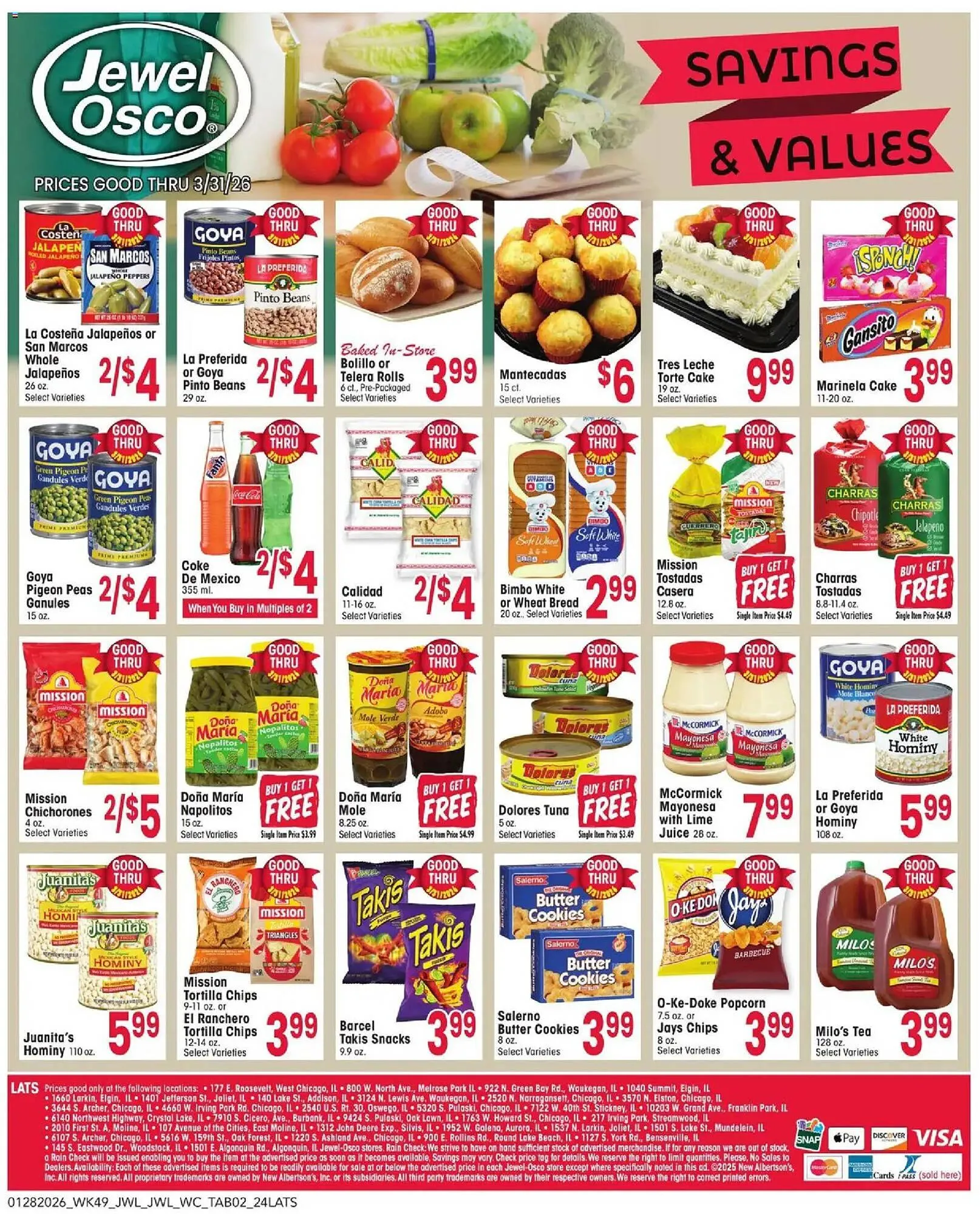 Weekly ad Jewel-Osco weekly ad from January 28 to April 1 2026 - Page 2