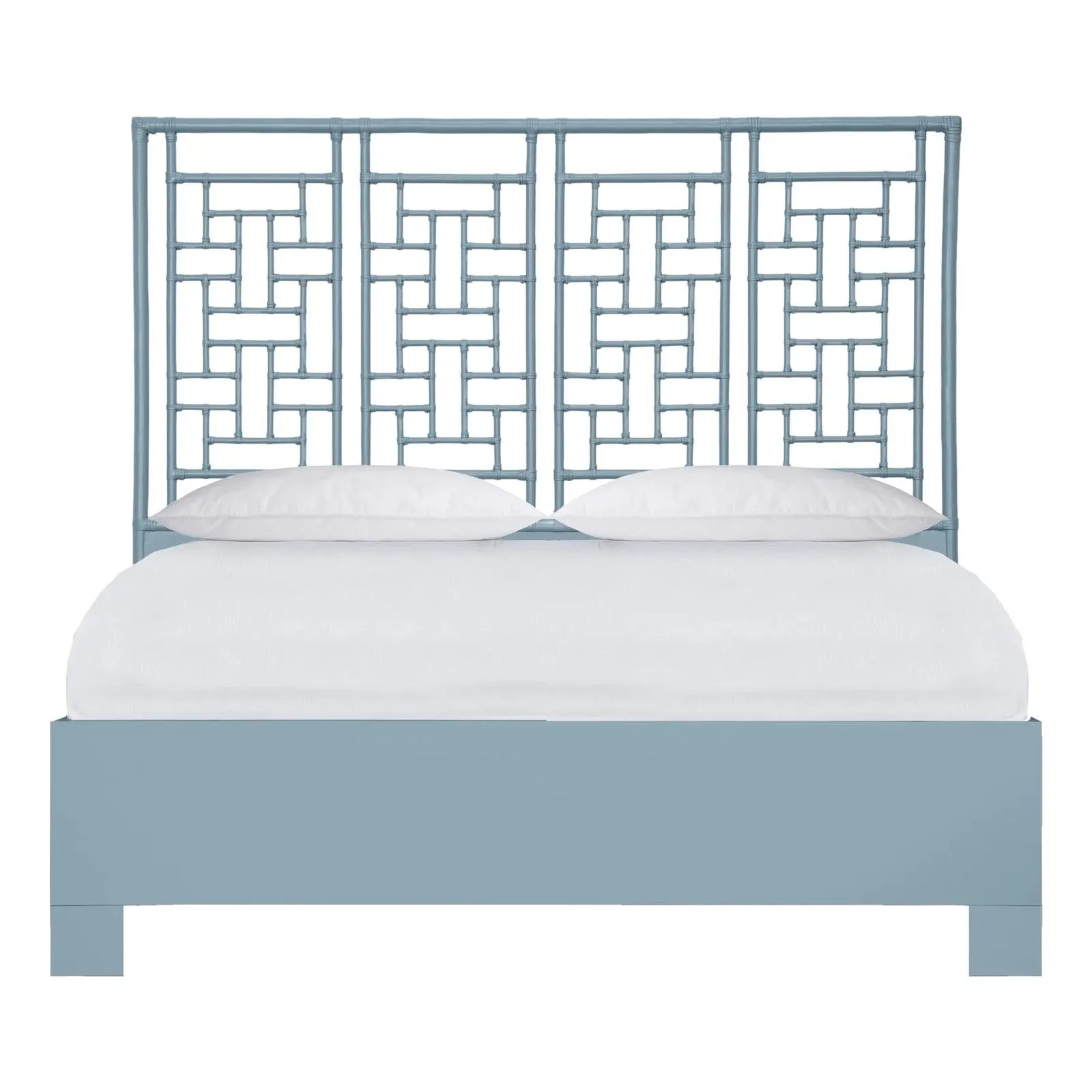Ohana Platform Bed King, Pool Blue