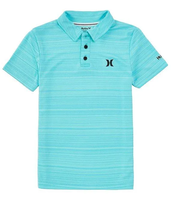 Big Boys Short Sleeve H2O-Dri Belmont Polo Shirt