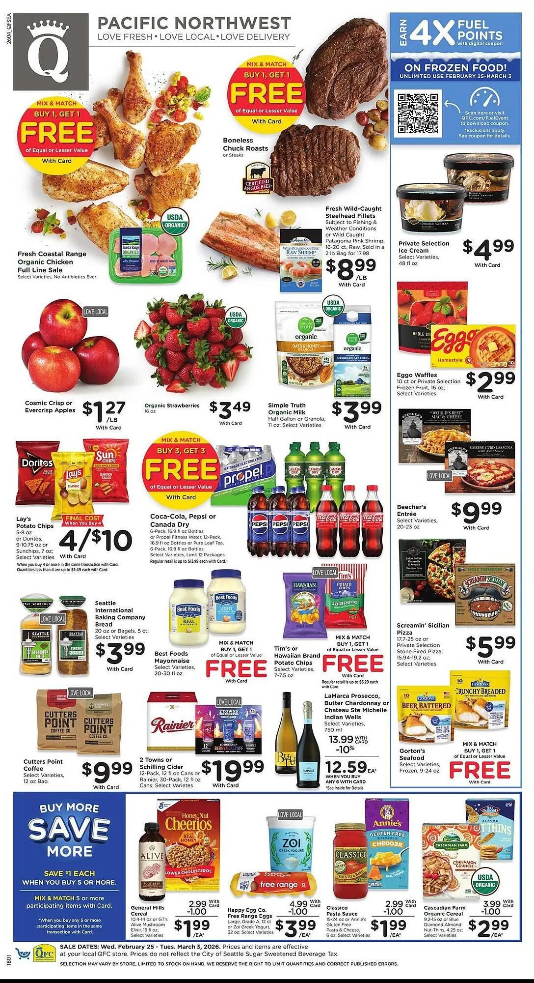 Weekly ad QFC weekly ad from February 25 to March 3 2026 - Page 1