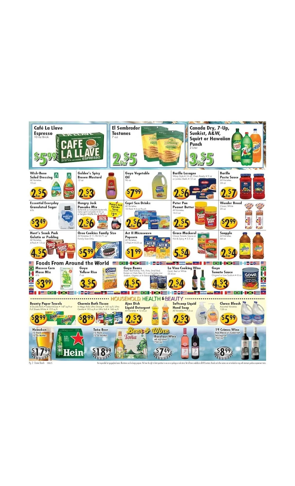 Weekly ad Ideal Food Basket Weekly Ad from August 6 to August 12 2025 - Page 2
