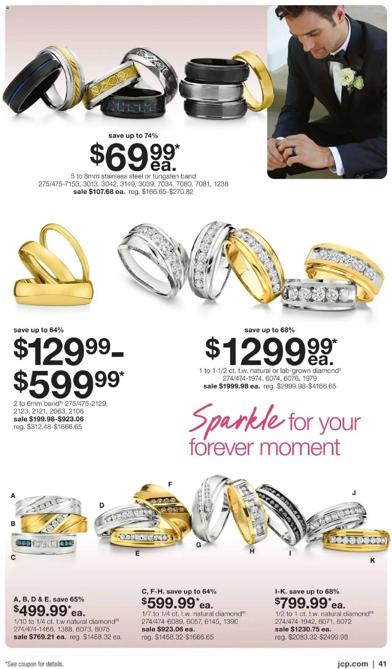Weekly ad JCPenney Mother’s Day Jewelry Sale from April 10 to May 14 2025 - Page 39