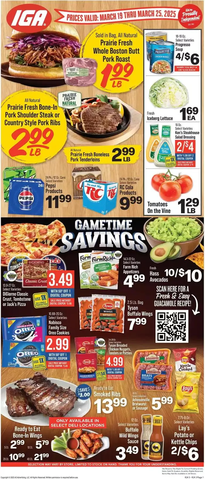 Weekly ad Wide range of offers from March 19 to March 25 2025 - Page 1