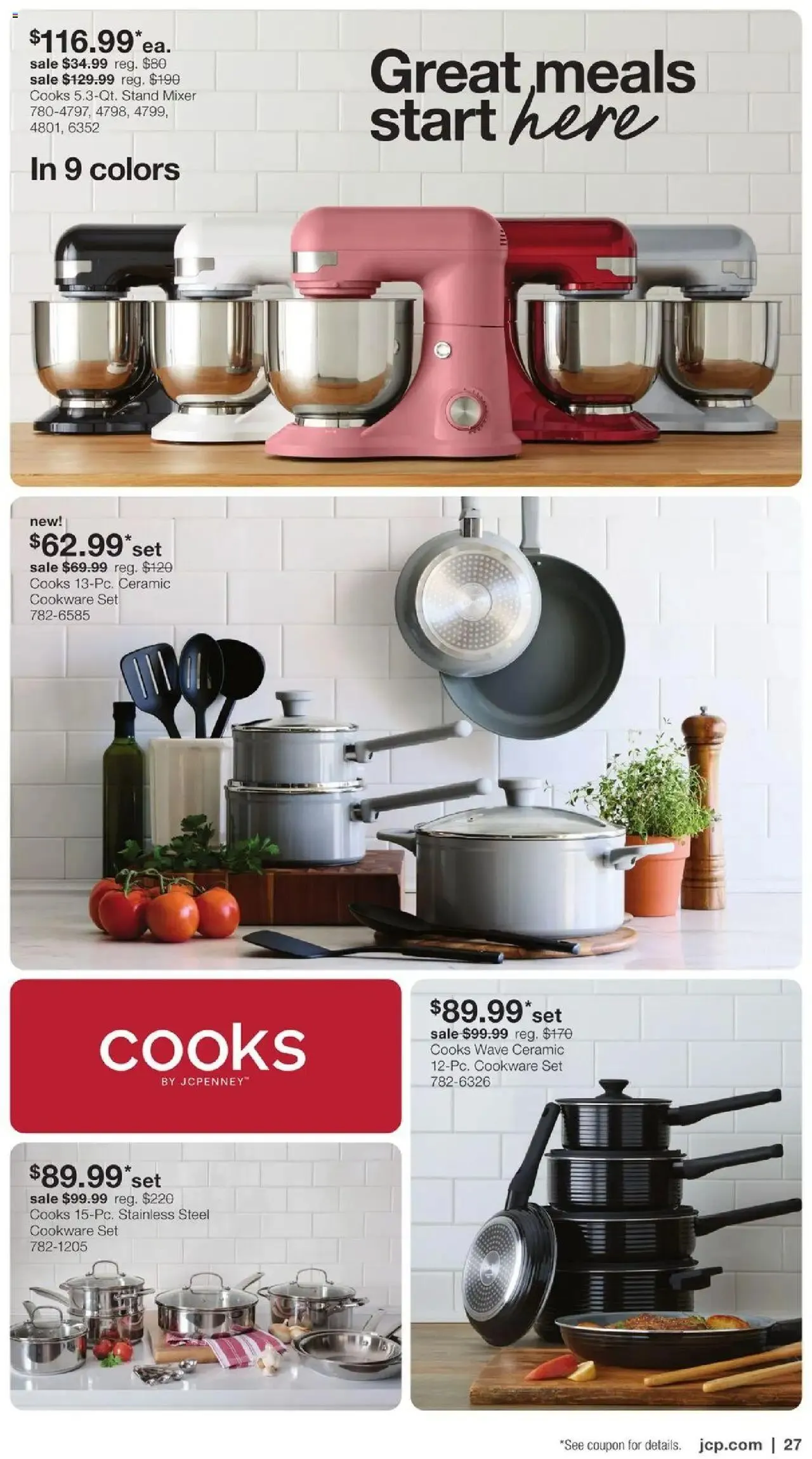 Weekly ad JCPenney Biggest Home Sale of the Season from April 7 to April 27 2025 - Page 26