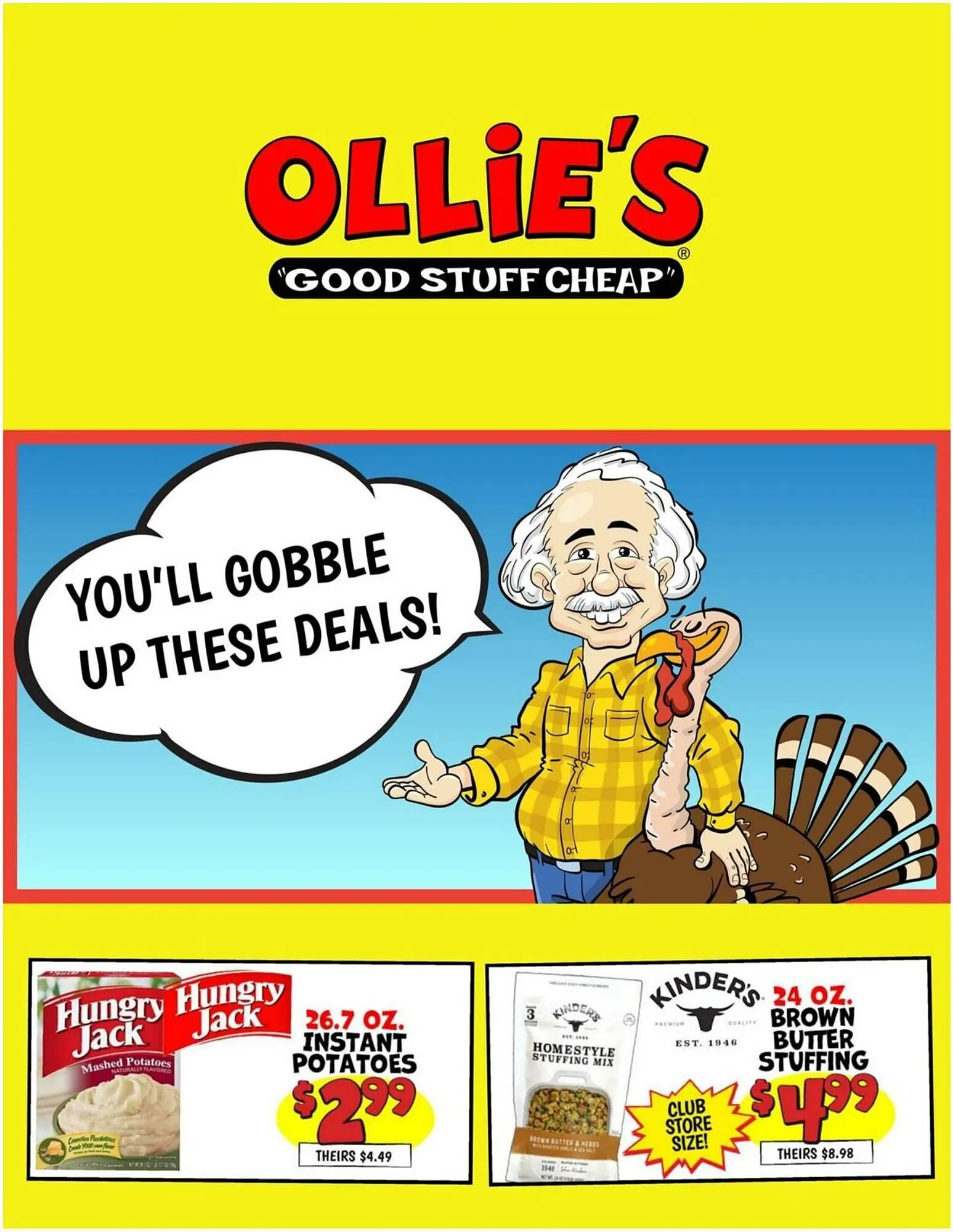 Weekly ad Ollie's weekly ad from November 13 to November 19 2025 - Page 1