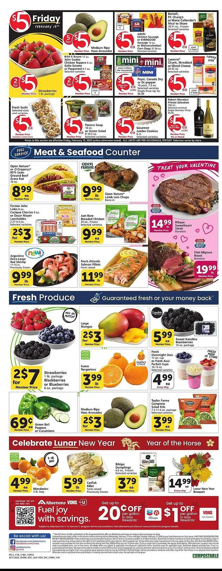 Weekly ad Vons weekly ad from February 11 to February 17 2026 - Page 5
