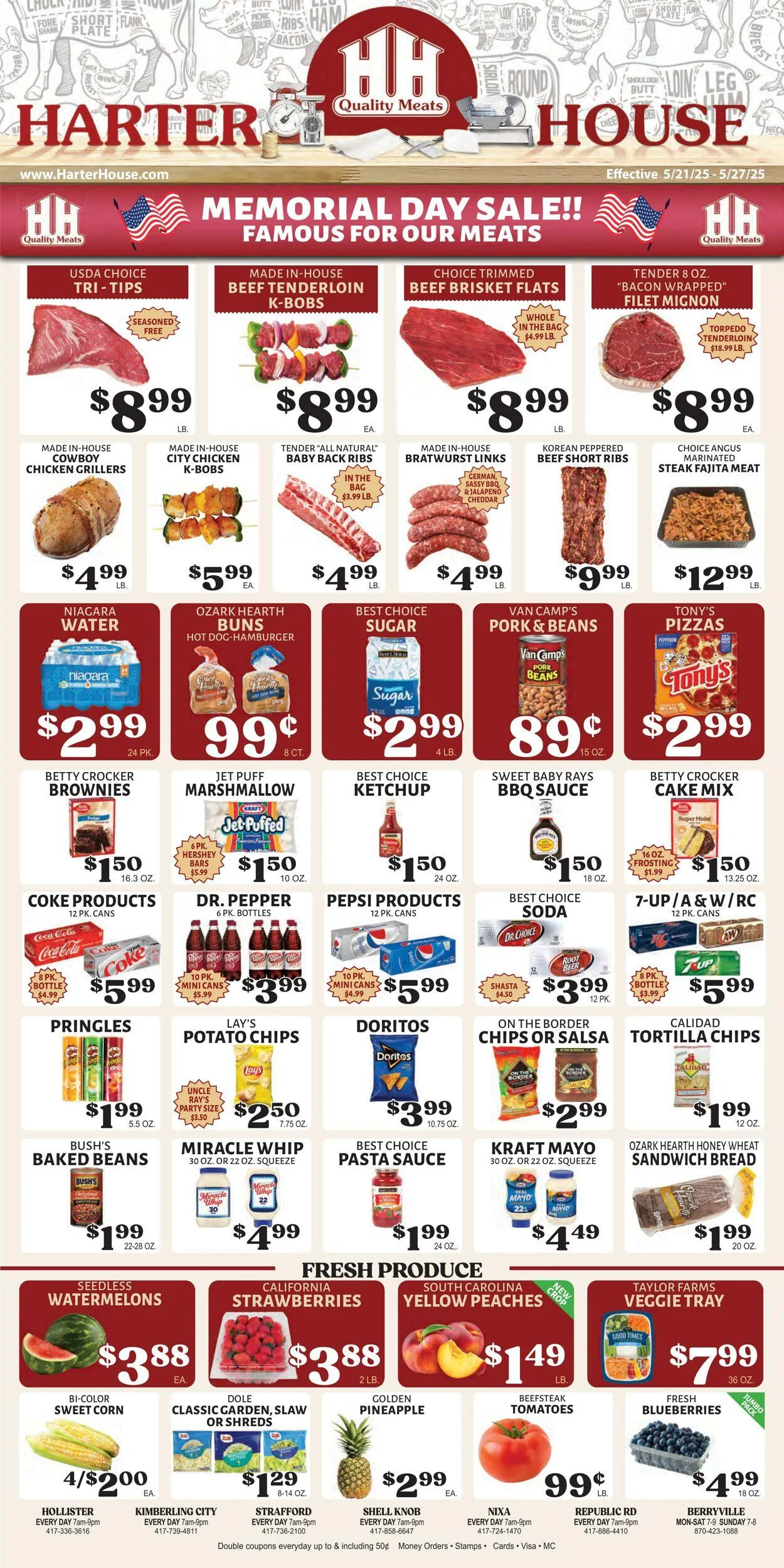 Weekly ad Harter House - Berryville, AR from May 21 to May 27 2025 - Page 1