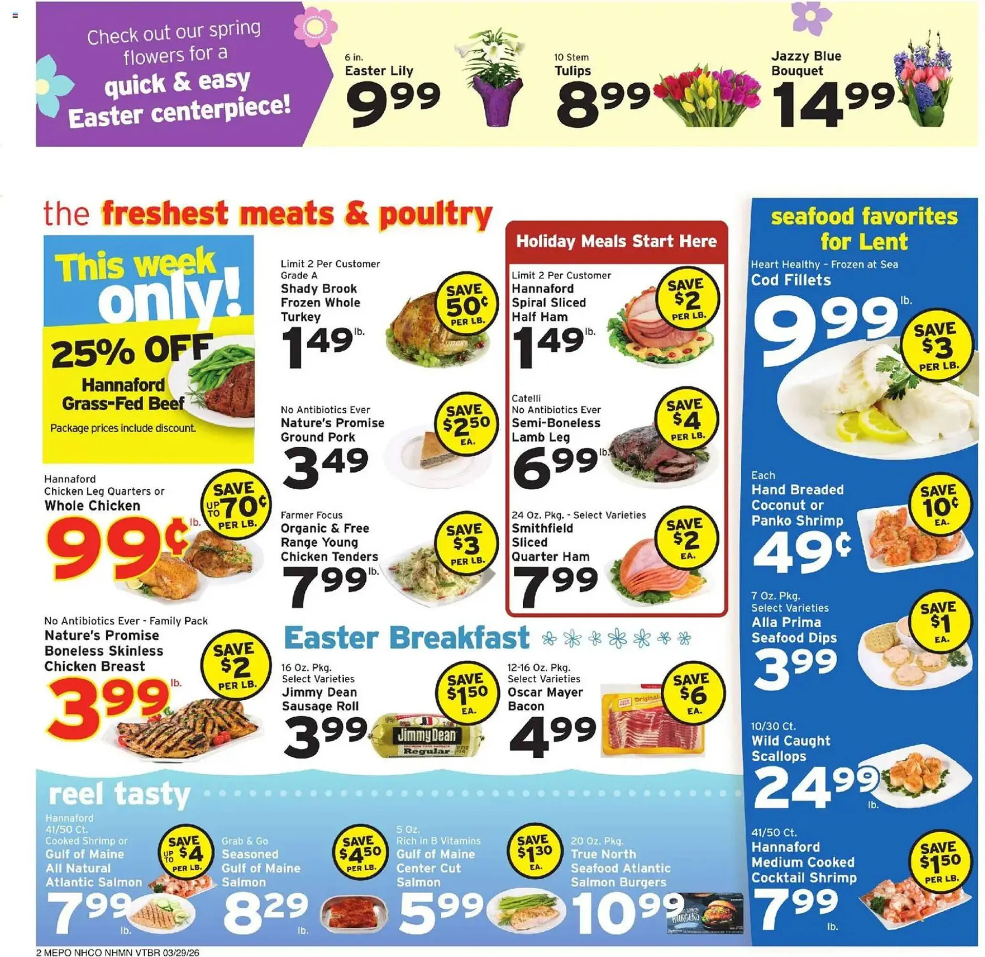 Weekly ad Hannaford flyer from March 29 to April 5 2026 - Page 2