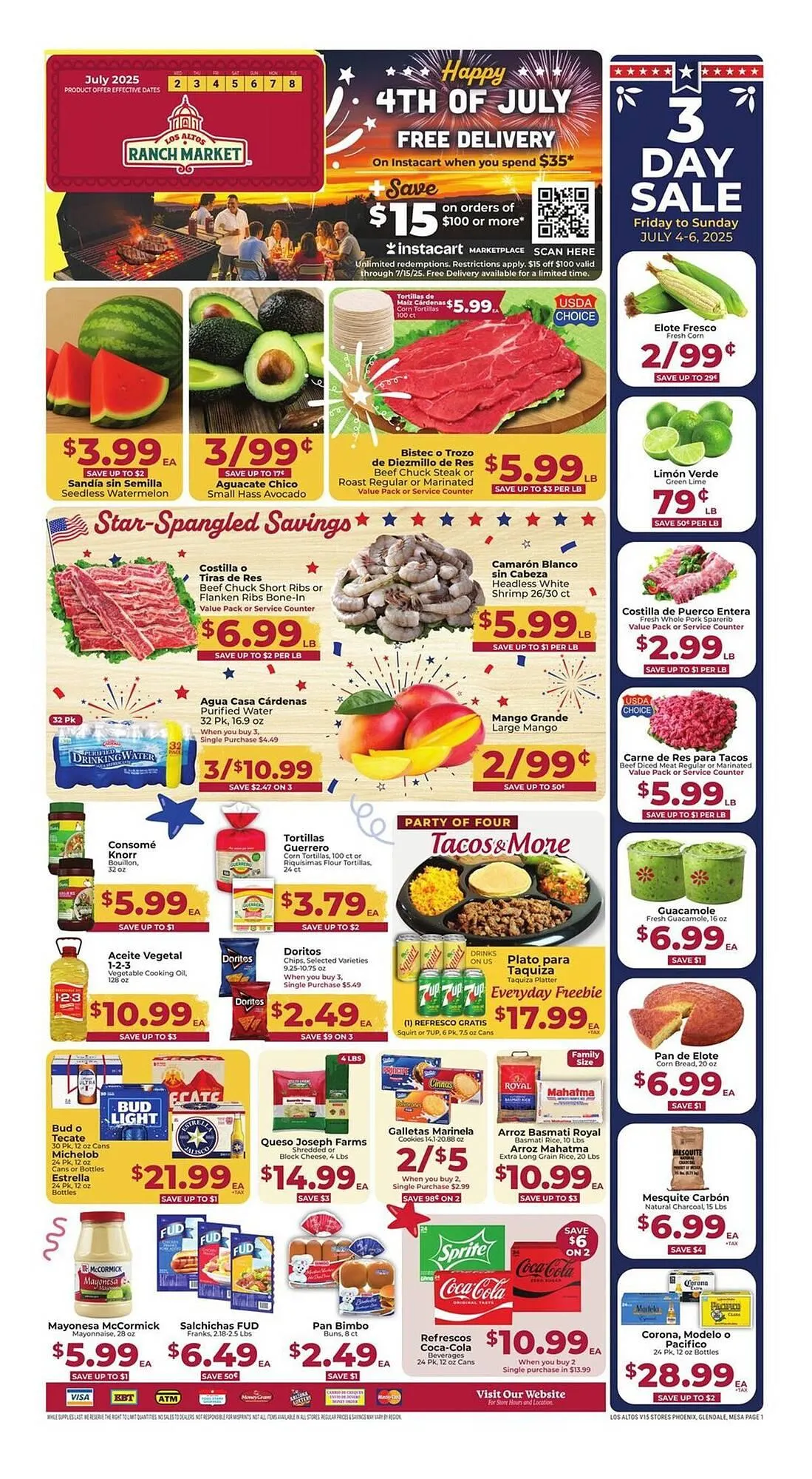 Los Altos Ranch Market Weekly Ad - 1