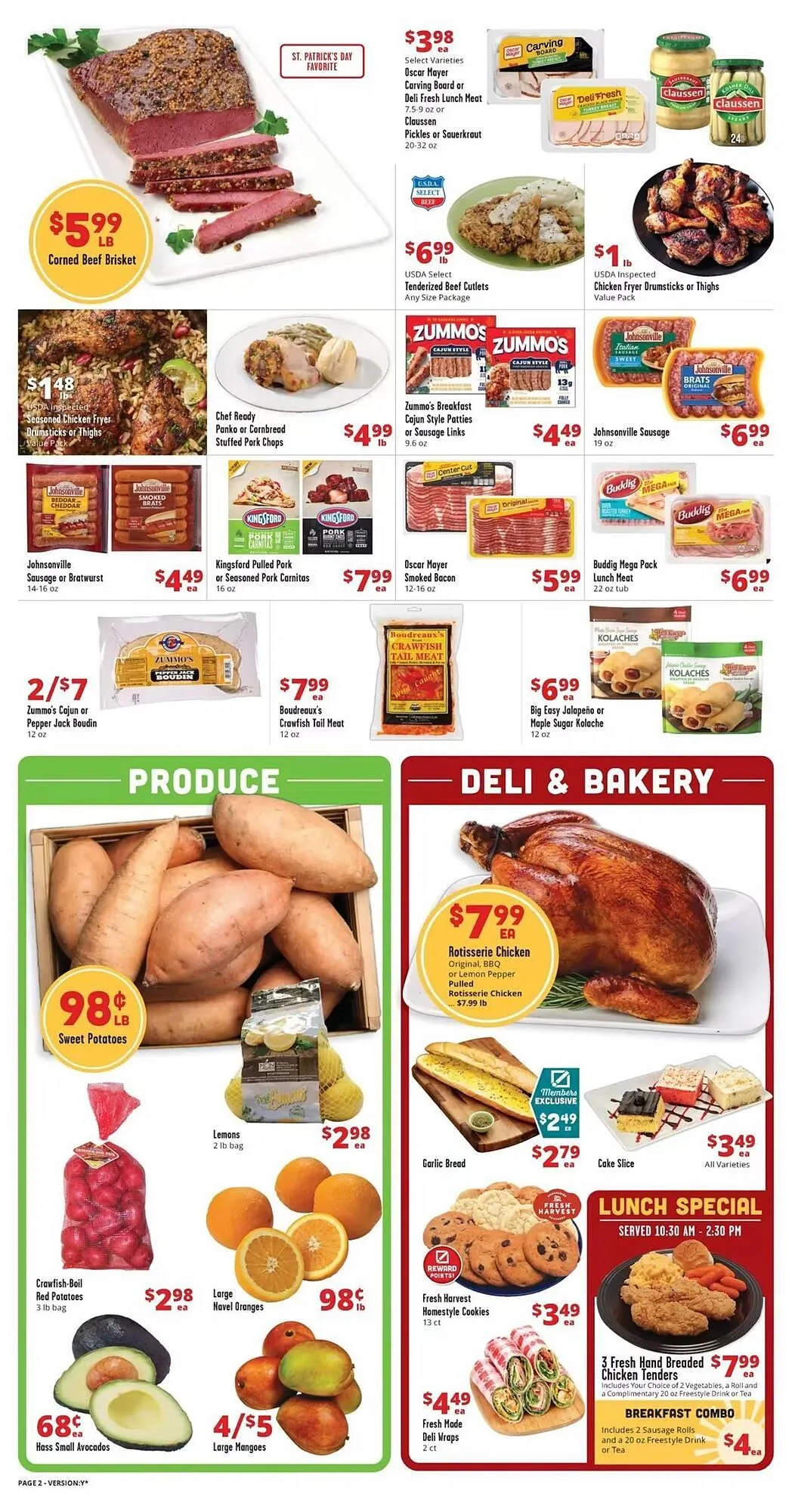 Weekly ad Brookshire Brothers weekly ad from March 11 to March 17 2026 - Page 2