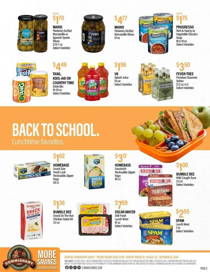 Weekly ad Current bargains and offers from August 26 to September 8 2024 - Page 5