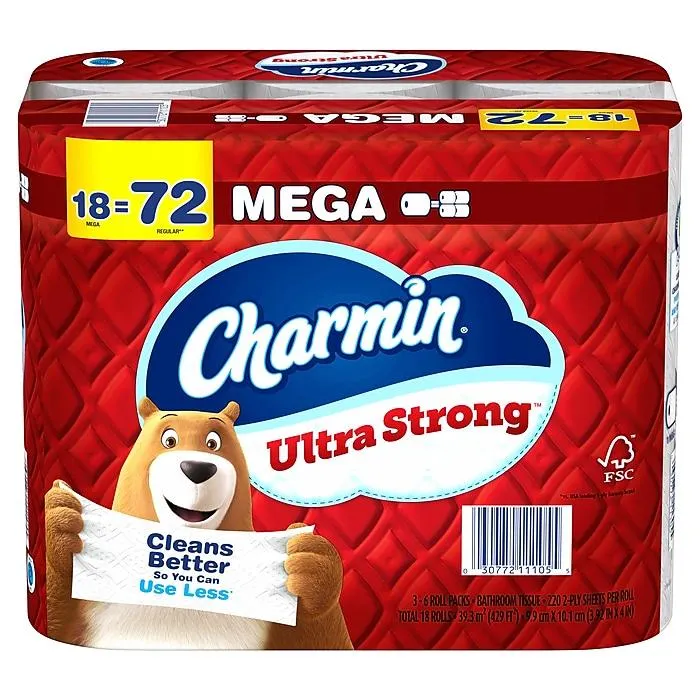 Charmin Ultra Strong Mega Toilet Paper,