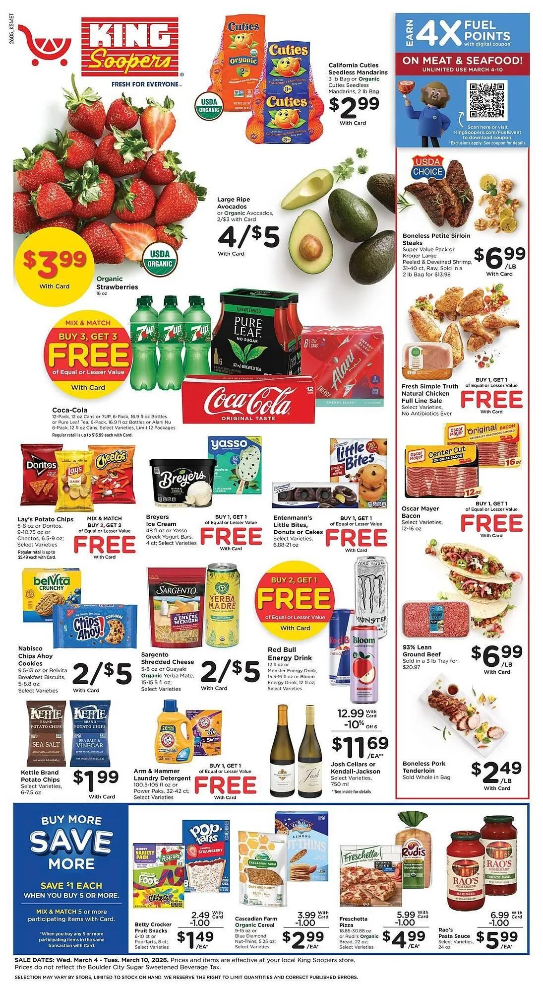 Weekly ad King Soopers weekly ad from March 4 to March 10 2026 - Page 1