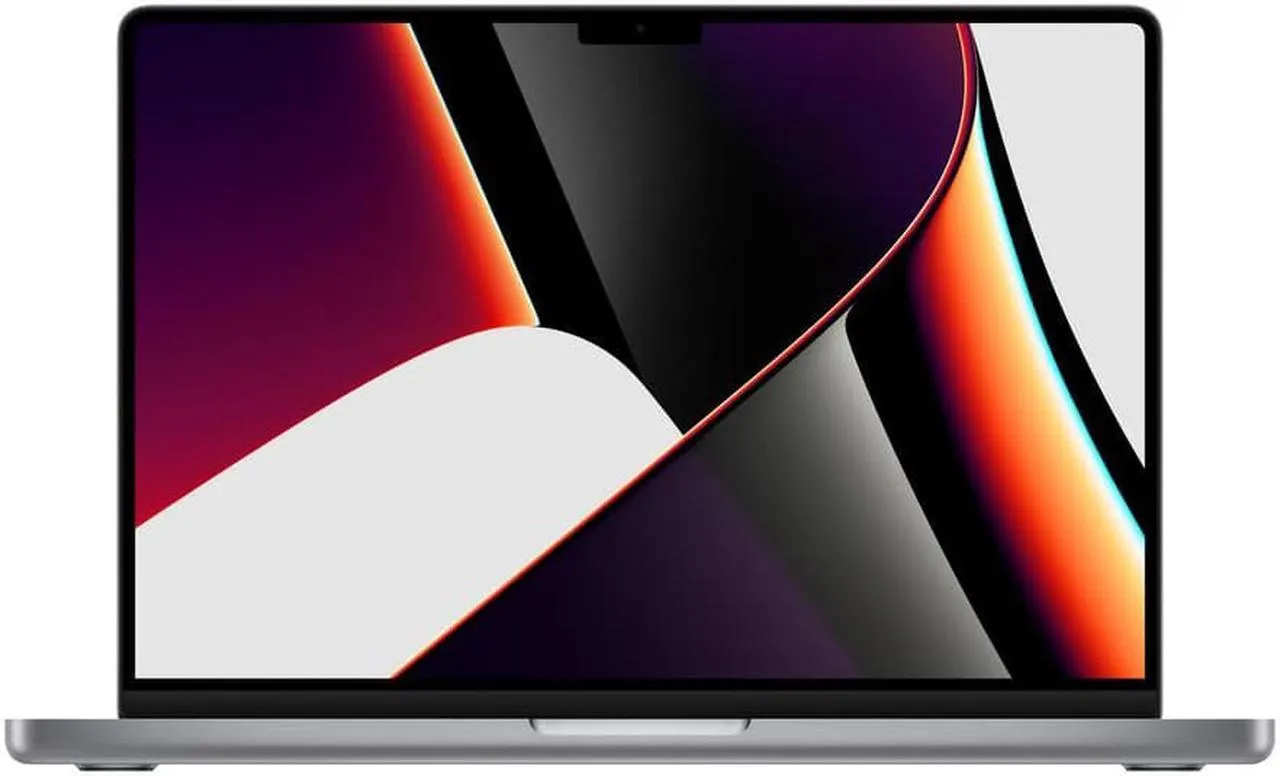 Apple A Grade Macbook Pro 14-inch (Retina XDR, 16-GPU, Space Gray, 1yr Warranty) 3.2Ghz 10-Core M1 Pro (2021) MKGQ3LL/A 1TB Flash 16GB Memory 3024x1964 Display Mac OS Power Adapter